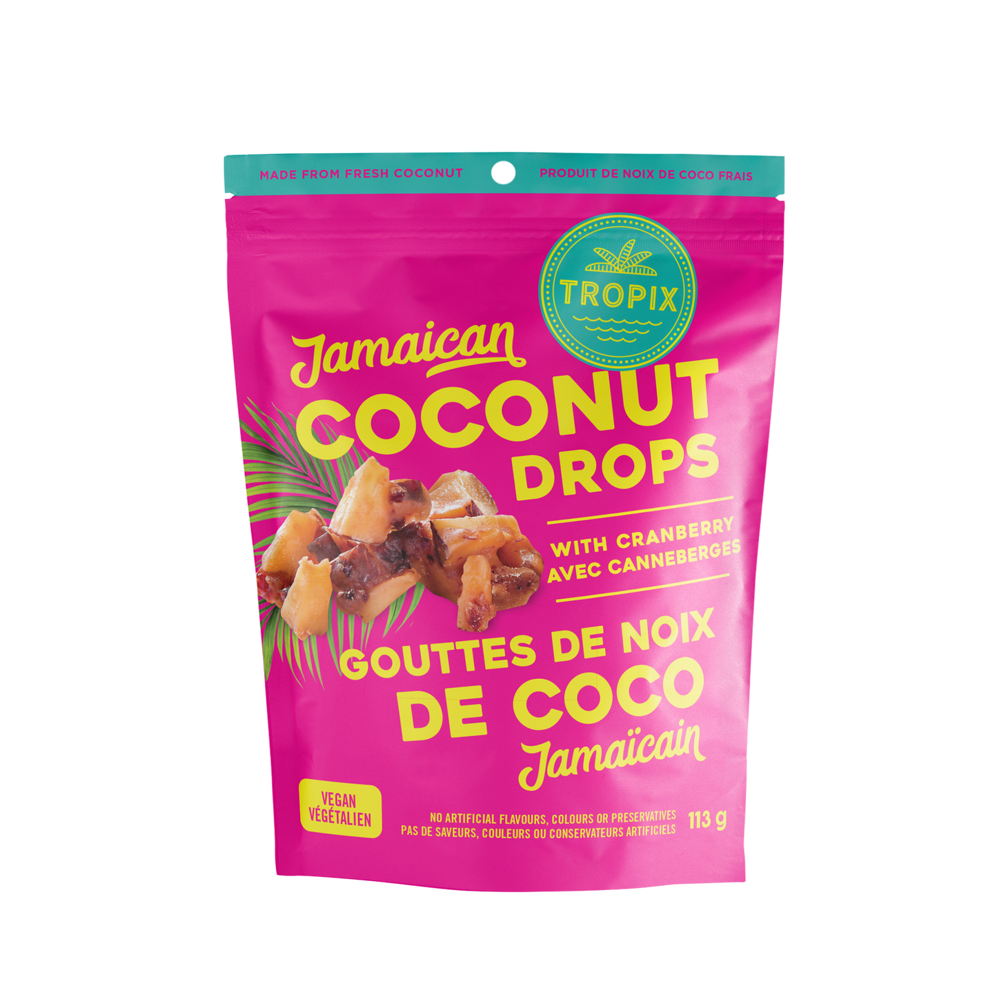 Cranberry Coconut Drops