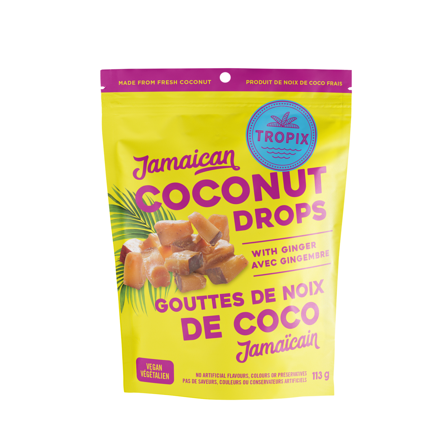 Ginger Coconut Drops