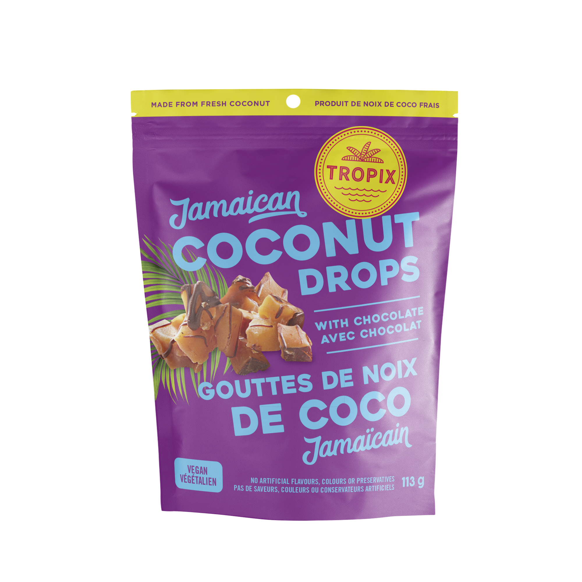 Chocolate Coconut Drops