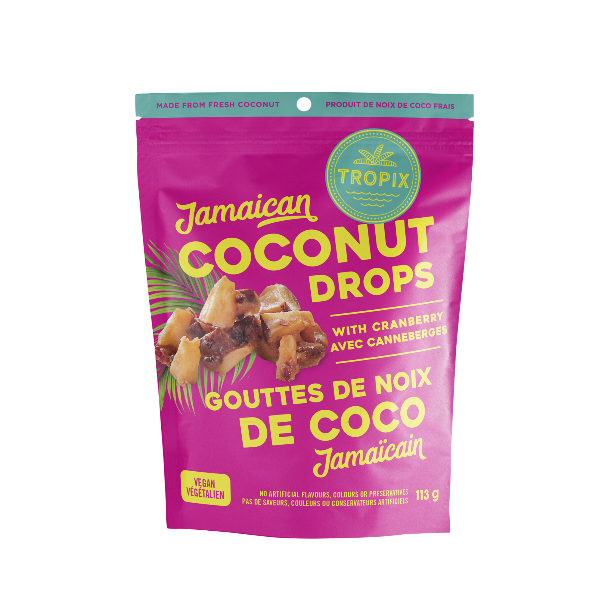 Cranberry Coconut Drops