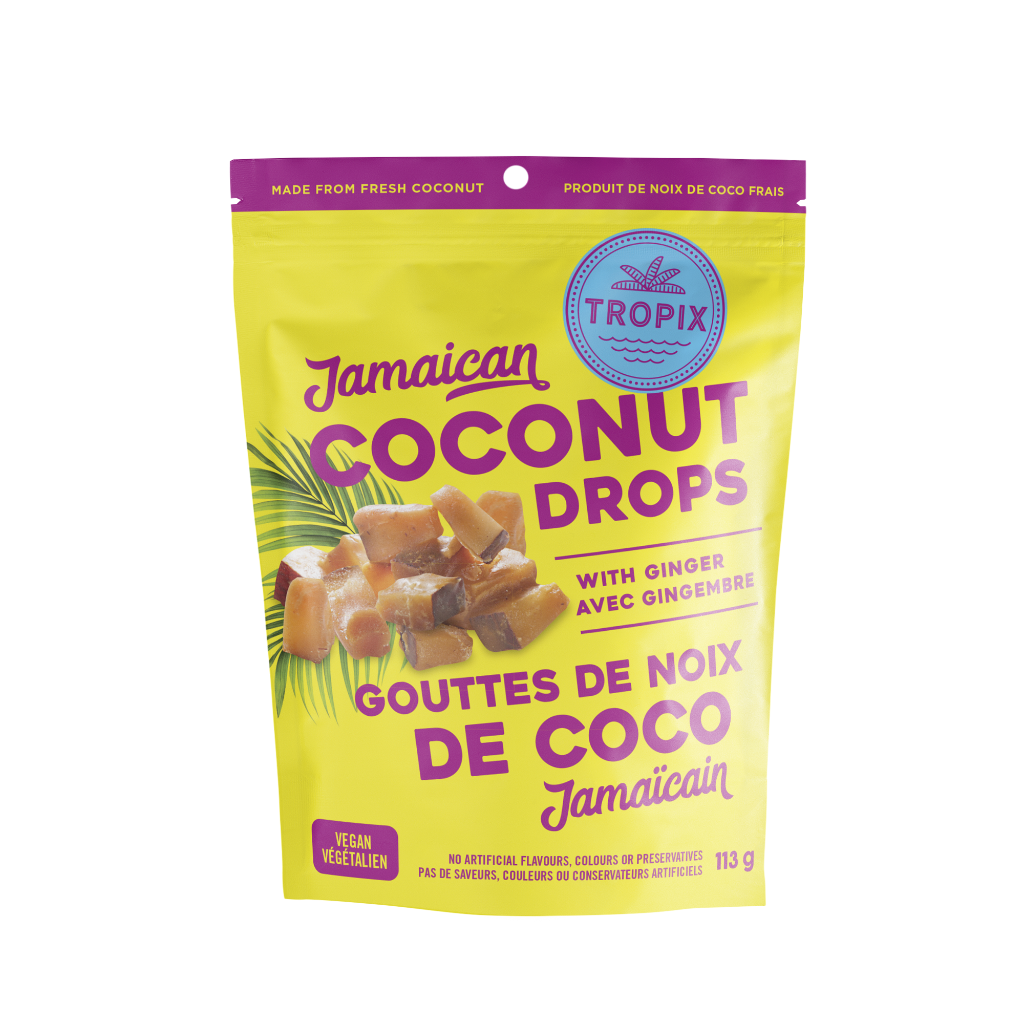 Ginger Coconut Drops