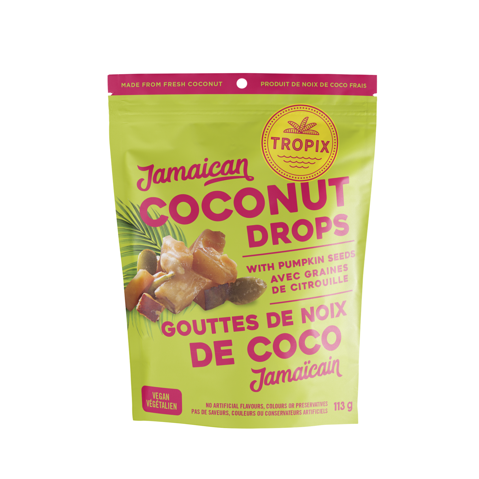 Pumpkin Seed Coconut Drops